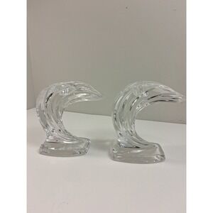 Crystal Candlestick Holder / No Box / Rare Vintage Pair Gorham